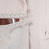 SUPER WHOLESALE | Asymmetric Tailored Statement Blazer