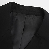SUPER WHOLESALE | Ruched Puff-Sleeve Blazer