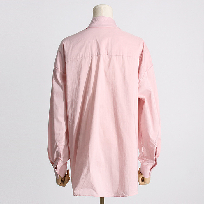SUPER WHOLESALE | Pleated Patchwork 3D Floral Versatile Shirt for Women