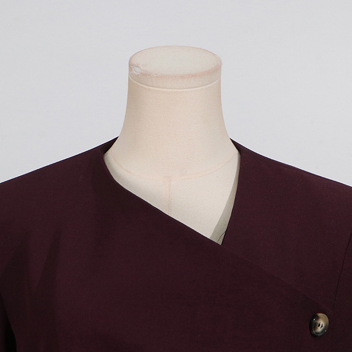 SUPER WHOLESALE | Solid Color Belted Long-Sleeve Blazer