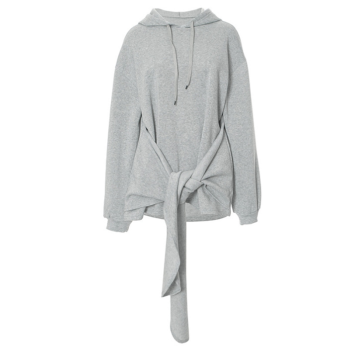 SUPER WHOLESALE | Hooded Pullover Oversized Casual Sweatshirt