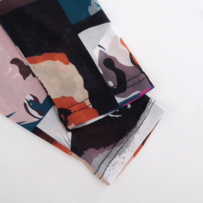 SUPER WHOLESALE |Printed Bodycon Corset