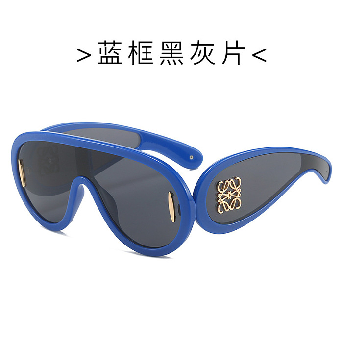 SUPER WHOLESALE | Oversized Frame Visor Sunglasses