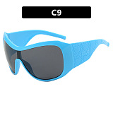 SUPER WHOLESALE | Oversized Frame Visor Sunglasses