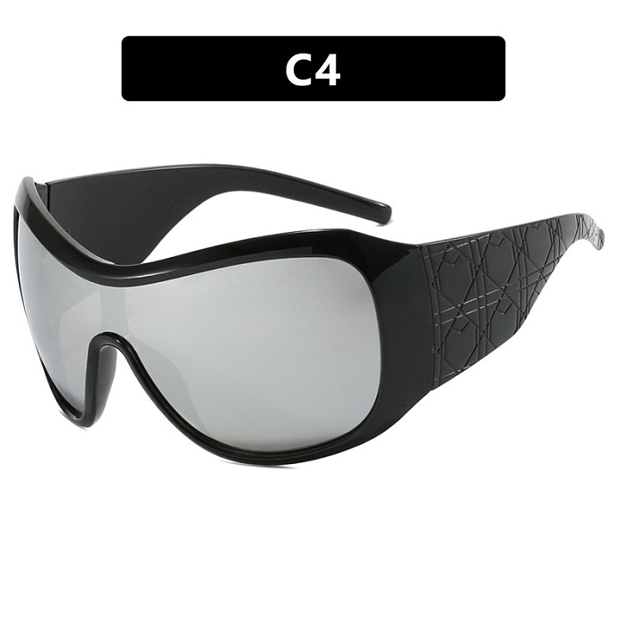 SUPER WHOLESALE | Oversized Frame Visor Sunglasses