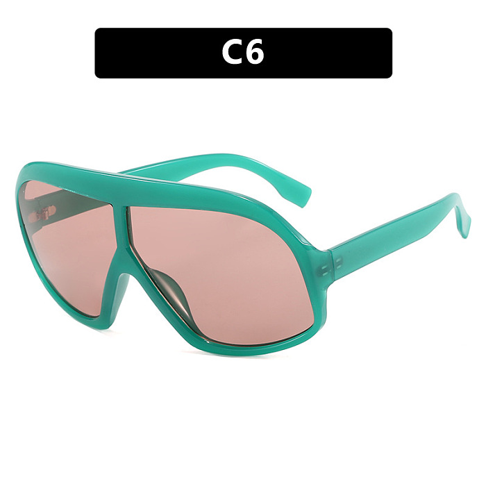 SUPER WHOLESALE | Oversized Frame Visor Sunglasses