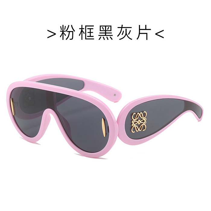 SUPER WHOLESALE | Oversized Frame Visor Sunglasses