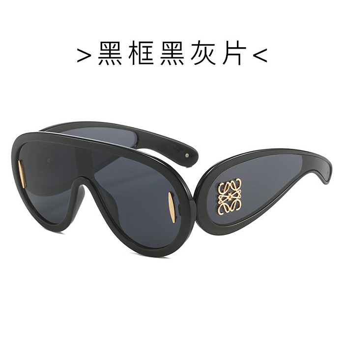 SUPER WHOLESALE | Oversized Frame Visor Sunglasses