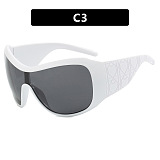 SUPER WHOLESALE | Oversized Frame Visor Sunglasses