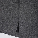 SUPER WHOLESALE | Loose Asymmetric Button Quilted Waist-Cinching Coat