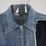 SUPER WHOLESALE | Denim Patchwork Jacket