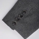 SUPER WHOLESALE | Loose Asymmetric Button Quilted Waist-Cinching Coat