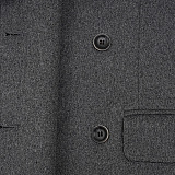 SUPER WHOLESALE | Loose Asymmetric Button Quilted Waist-Cinching Coat