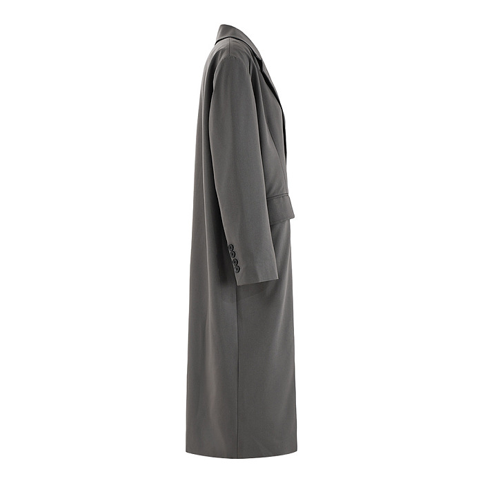 SUPER WHOLESALE |Single-Breasted Long Oversized Blazer