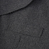 SUPER WHOLESALE | Loose Asymmetric Button Quilted Waist-Cinching Coat