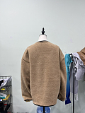SUPER WHOLESALE | Cashmere Women’s Metal Lock Clasp Cardigan Coat