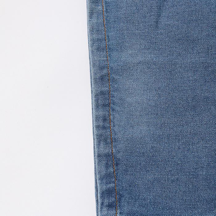 SUPER WHOLESALE | Patchwork Bow Tie-Wash Denim Pants