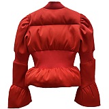SUPER WHOLESALE | Bell-Sleeve Puffed Outer Jacket