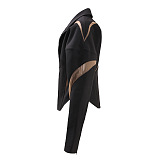 SUPER WHOLESALE | Mesh Patchwork Bomber Jacket