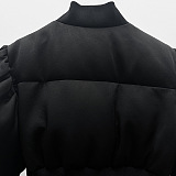 SUPER WHOLESALE | Bell-Sleeve Puffed Outer Jacket