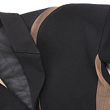 SUPER WHOLESALE | Mesh Patchwork Bomber Jacket