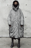 SUPER WHOLESALE | Side-Slit Loose Hooded Jacket