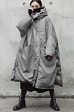 SUPER WHOLESALE | Side-Slit Loose Hooded Jacket