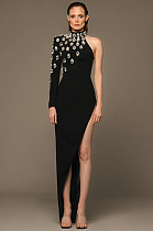 SUPER WHOLESALE | Long-Sleeve Sexy Lace Corset Dress – Autumn/Winter New Short Dress