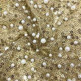 SUPER WHOLESALE | Sequin Beaded Sleeveless Strapless Evening Gown