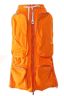 SUPER WHOLESALE | Camouflage Zipper Pocket Side-Slit Midi Skirt