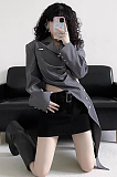 SUPER WHOLESALE | Asymmetric Tailored Statement Blazer