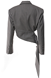 SUPER WHOLESALE | Asymmetric Tailored Statement Blazer