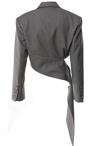 SUPER WHOLESALE | Asymmetric Tailored Statement Blazer