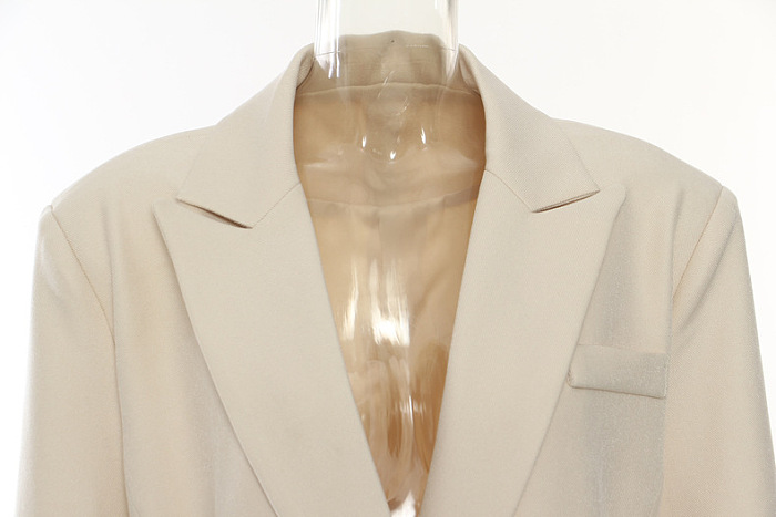 SUPER WHOLESALE | Fringe-Decorated Long Trench Coat