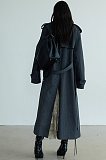 SUPER WHOLESALE | Color-Block Patchwork Trench Coat