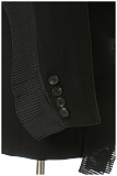 SUPER WHOLESALE | Pleated Patchwork Blazer Black