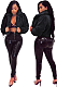 SUPER WHOLESALE | Loose Faux Fur Open-Front Short Jacket in Black