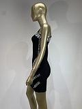 SUPER WHOLESALE | One-Shoulder Rhinestone Fitted Evening Party Dress