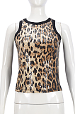 SUPER WHOLESALE |Sequin Leopard Print Tank Top