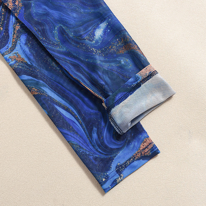 SUPER WHOLESALE | Patchwork Long-Sleeve Top