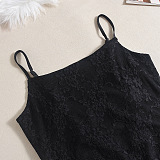SUPER WHOLESALE | Patchwork Sheer Cut-Out High-Stretch Bodysuit