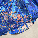SUPER WHOLESALE | Patchwork Long-Sleeve Top