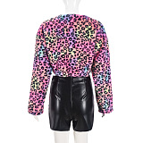 SUPER WHOLESALE | Thickened   Cropped Hollow Thermal Two-Piece Set