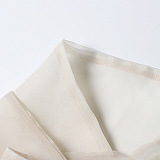 SUPER WHOLESALE | Blazer Collar Tie-Waist Shirt