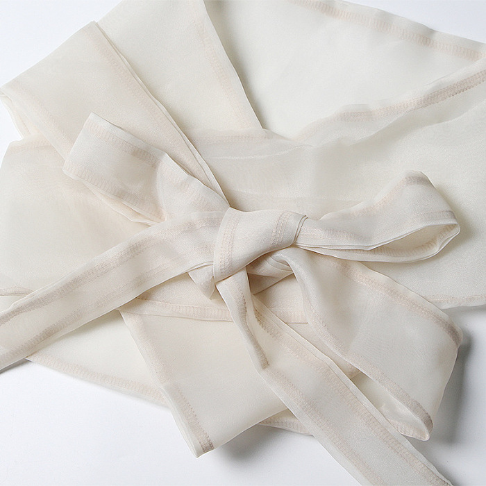 SUPER WHOLESALE | Blazer Collar Tie-Waist Shirt
