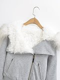 SUPER WHOLESALE |Thickened Fleece Zipper Jacket