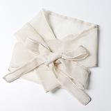 SUPER WHOLESALE | Blazer Collar Tie-Waist Shirt