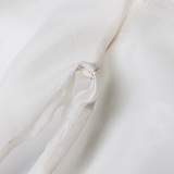 SUPER WHOLESALE | Blazer Collar Tie-Waist Shirt