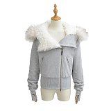 SUPER WHOLESALE |Thickened Fleece Zipper Jacket