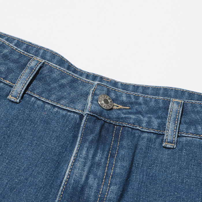 SUPER WHOLESALE | Heart-Shaped Cut-Out High-Waist Denim Pants